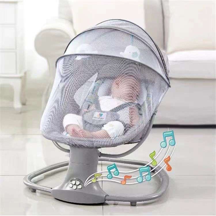3 in1 Deluxe Rocker Multifunctional Music Toys Motion Control Bassinet