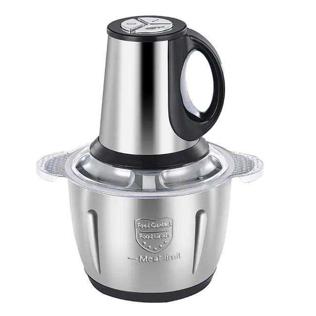 2L Electric Stainless Steel Food Processor