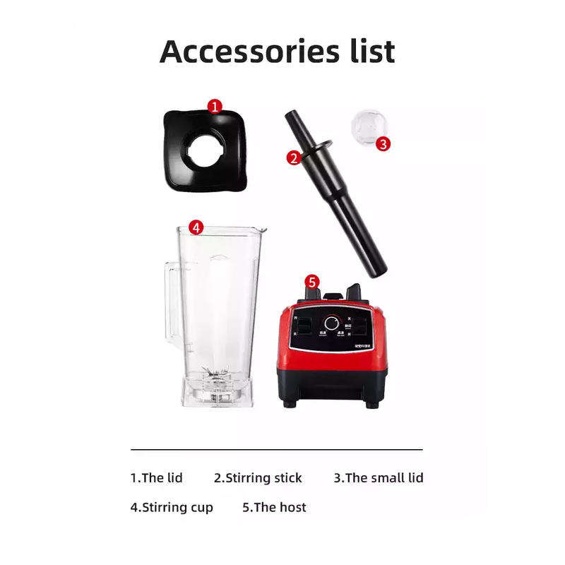 2L Heavy Duty Commercial Juicer Maker Blender JA-73