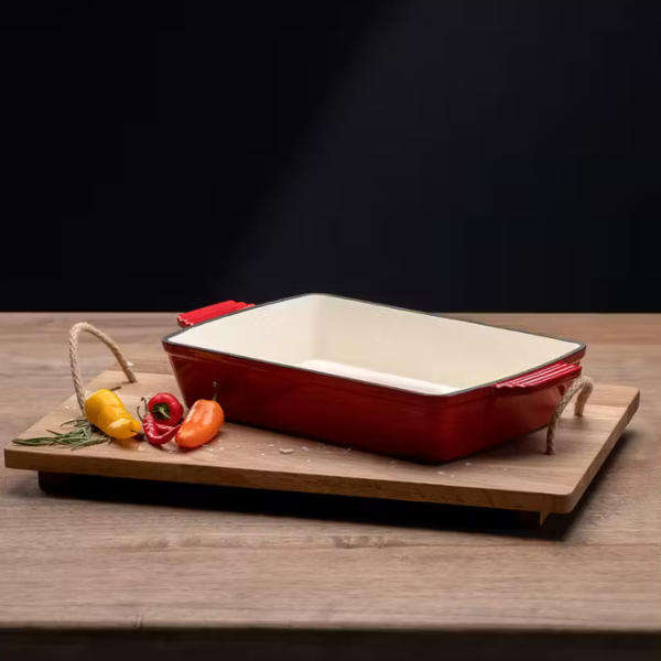 Cast Iron Rectangular Casserole Dish