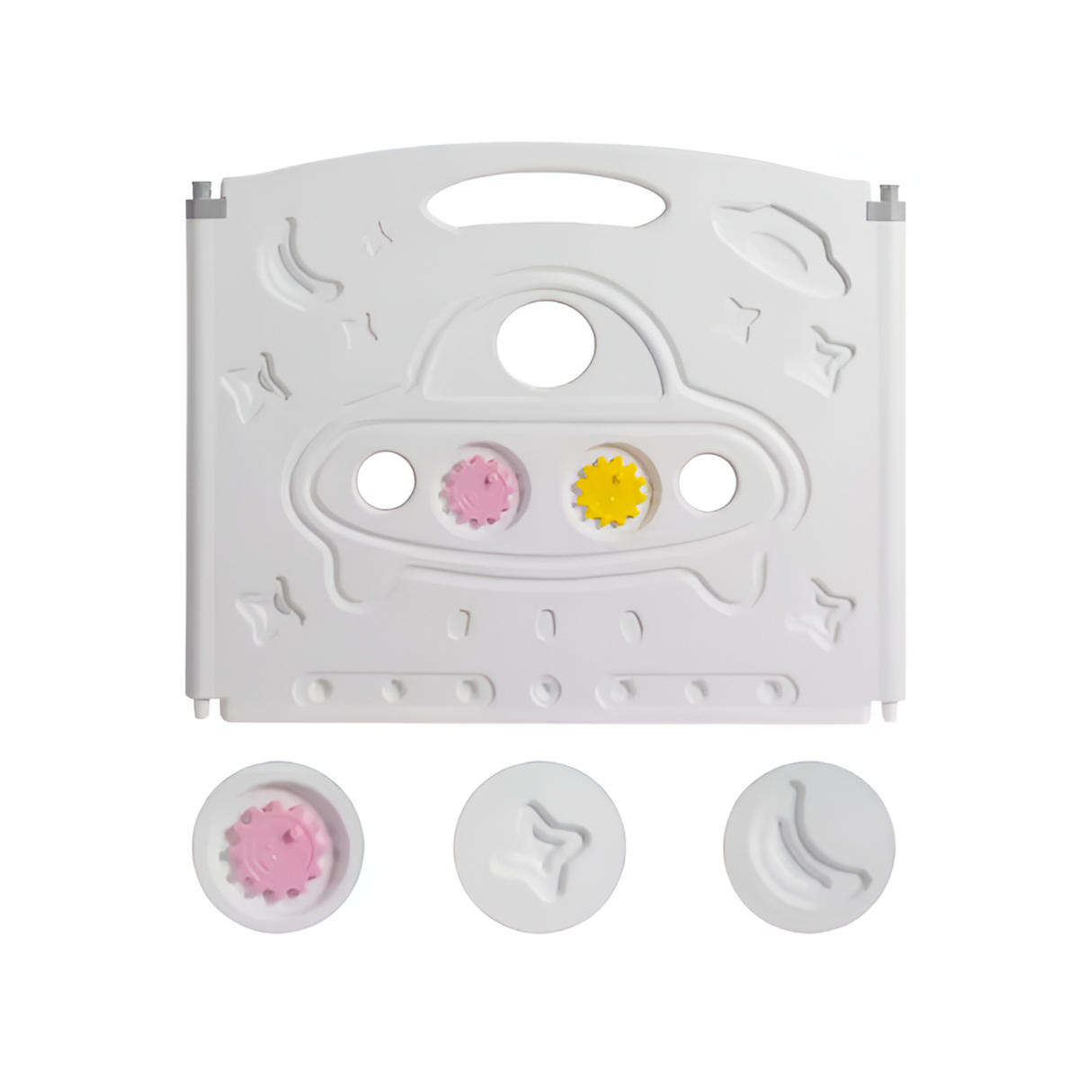 Multi-Functional/Foldable Indoor Baby Playpen with External Door Lock