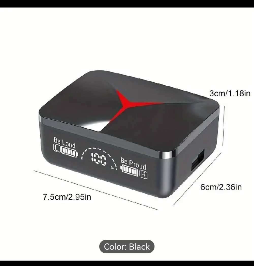 TWS M90 WIRELESS HEADPHONES.