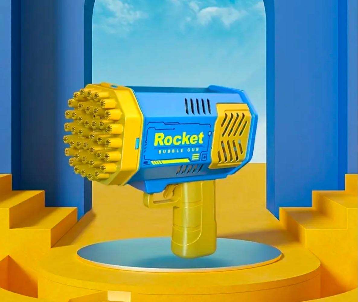 40-Hole Electric Bubble Gun