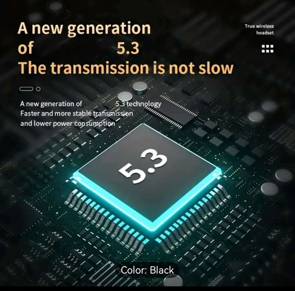 TWS M90 WIRELESS HEADPHONES.