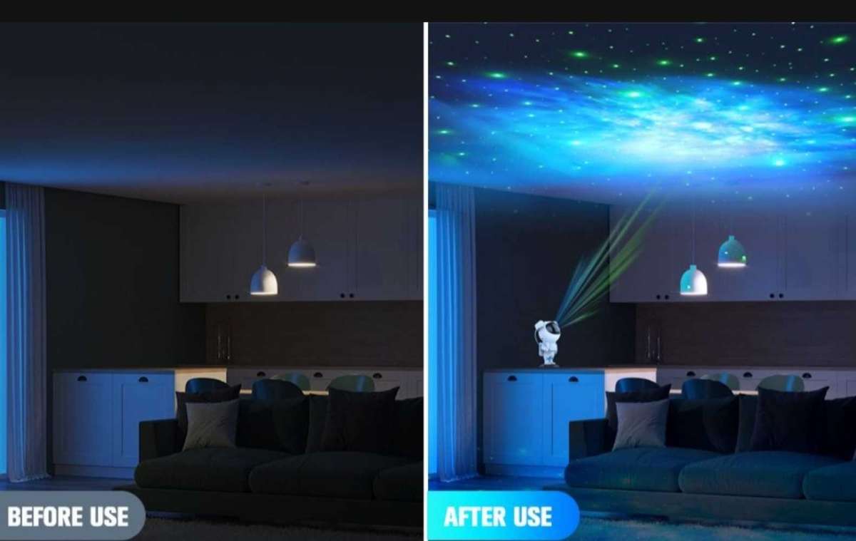 Astronaut sky projector