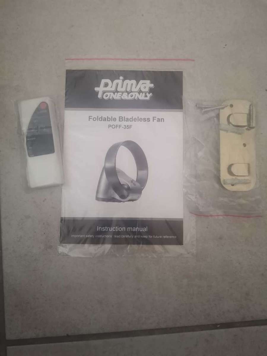 PRIMA ONE AND ONLY FOLDABLE BLADELESS FAN