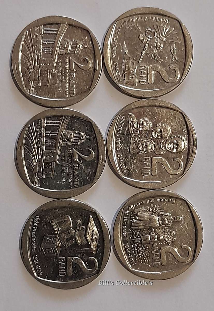 SOUTH AFRICAN COMMEMORATIVE COIN LOT.