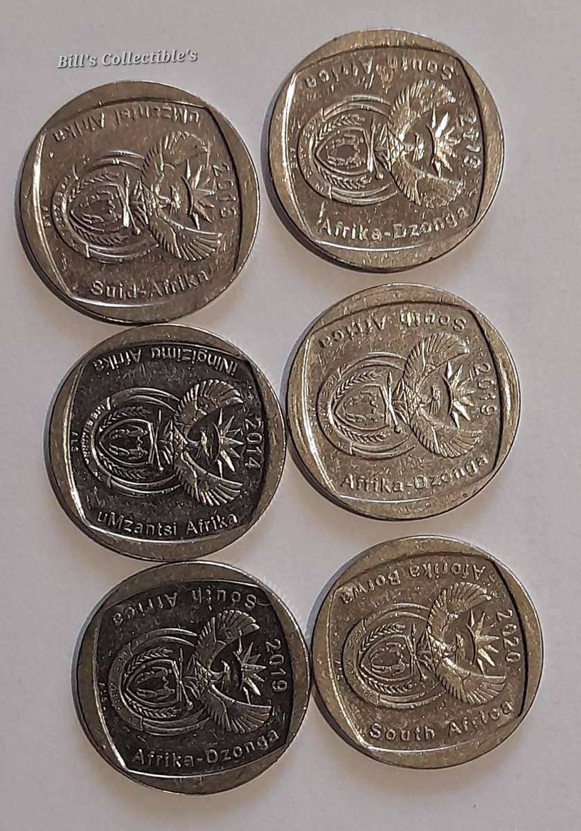SOUTH AFRICAN COMMEMORATIVE COIN LOT.