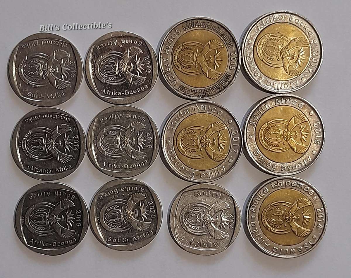 SOUTH AFRICAN COMMEMORATIVE COIN LOT.