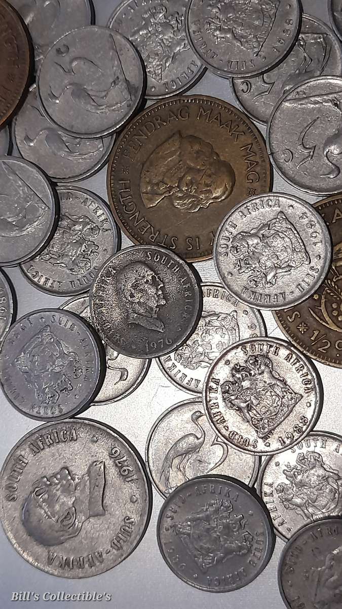 36 COINS South African Lot . 1 bid Takes All .