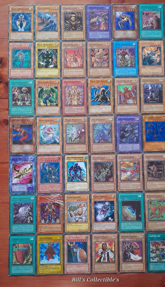 Yugi-Oh Cards . 84 Cards . 1 bid Takes All