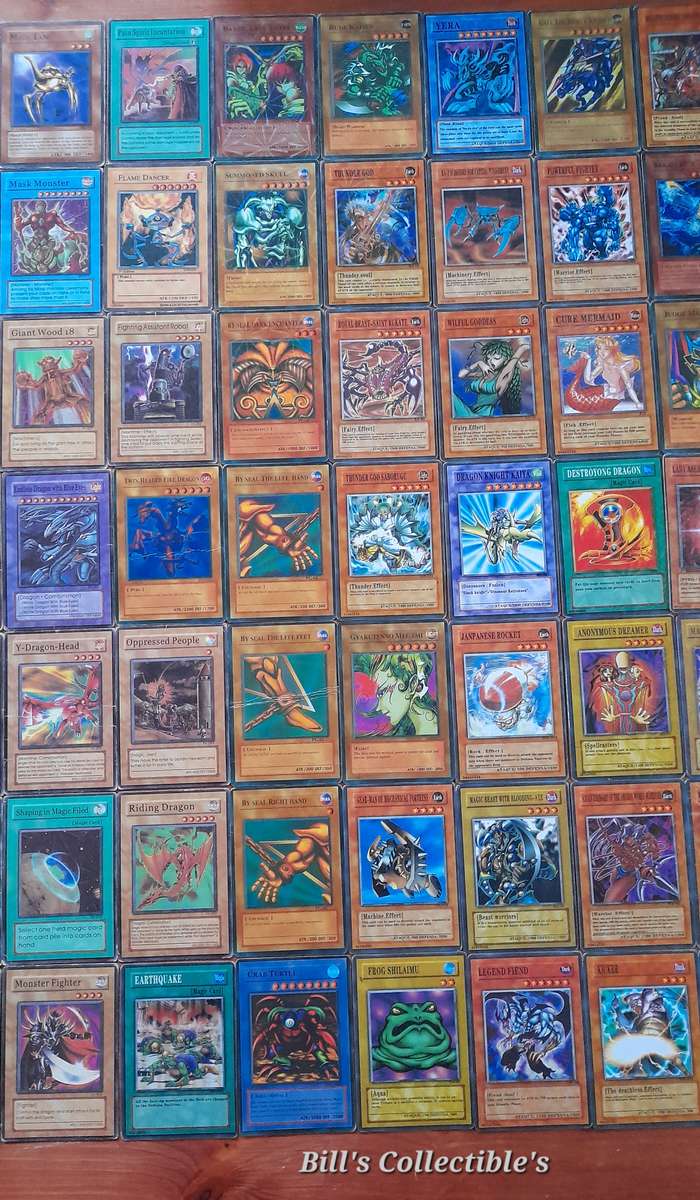 Yugi-Oh Cards . 84 Cards . 1 bid Takes All