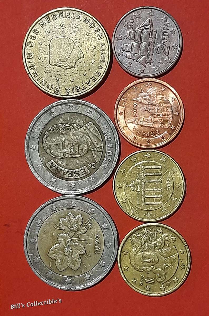 Euro Coins . 1 bid Takes All.