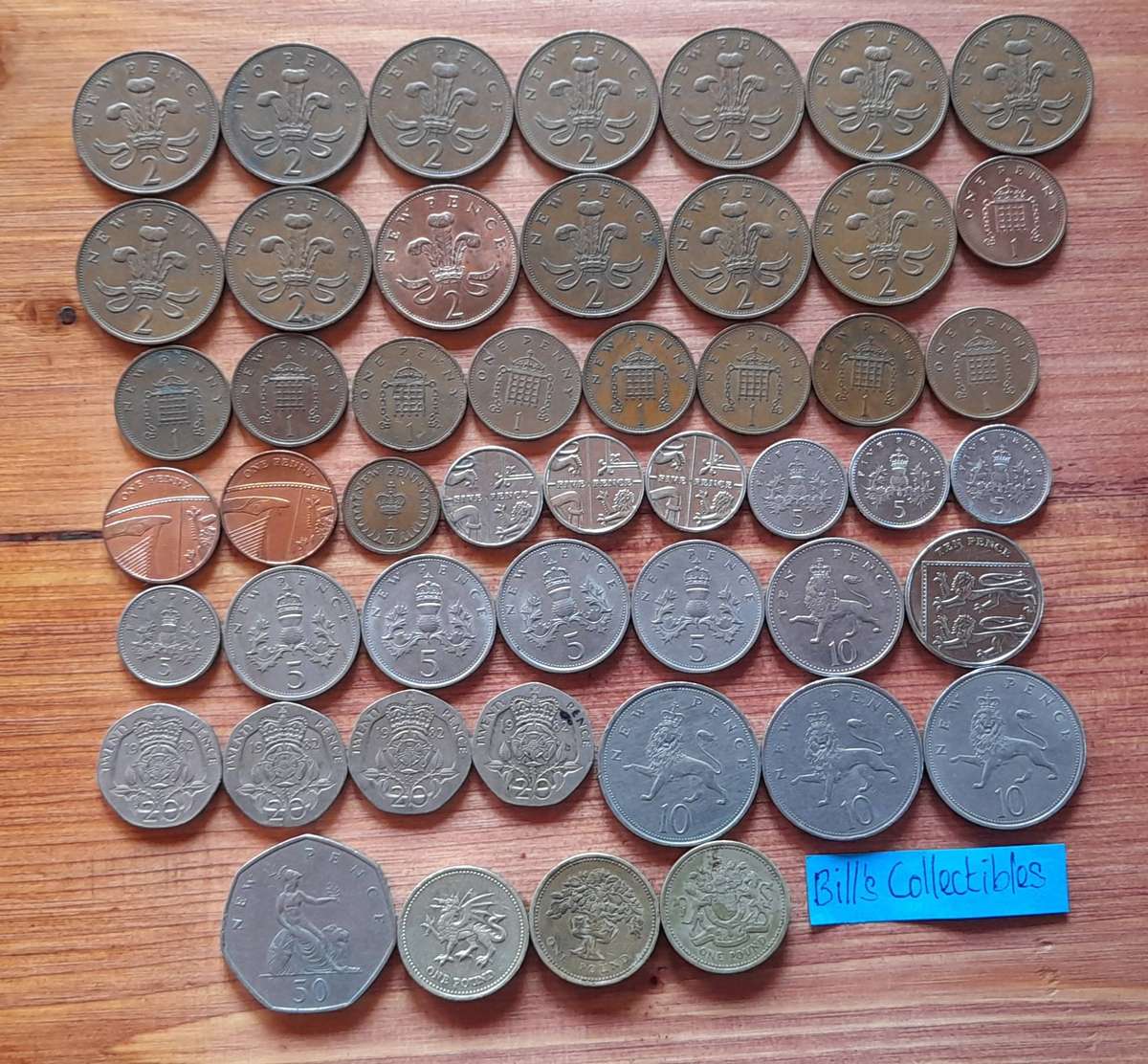 British Coin Lot . 1 bid Takes All.