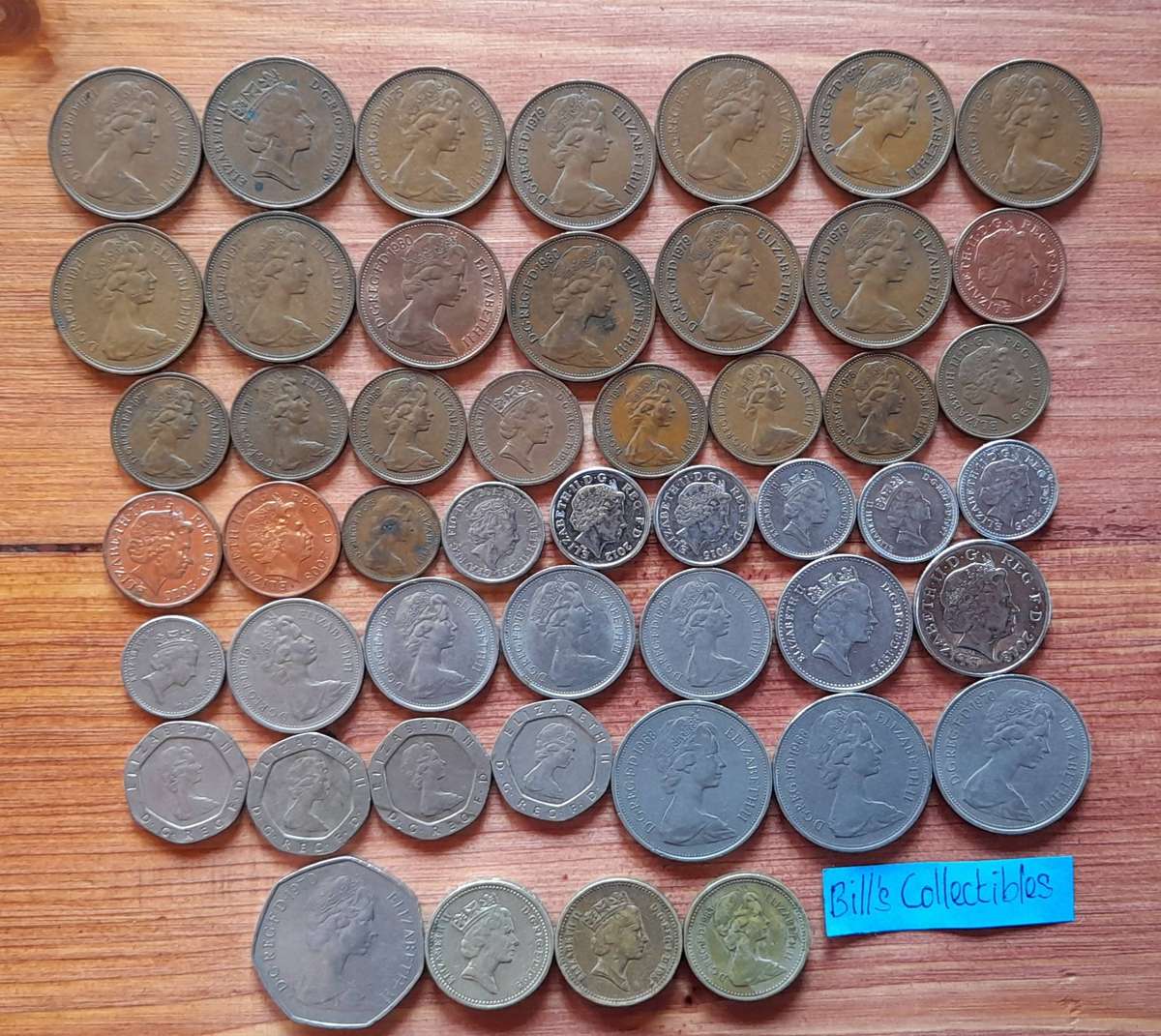 British Coin Lot . 1 bid Takes All.