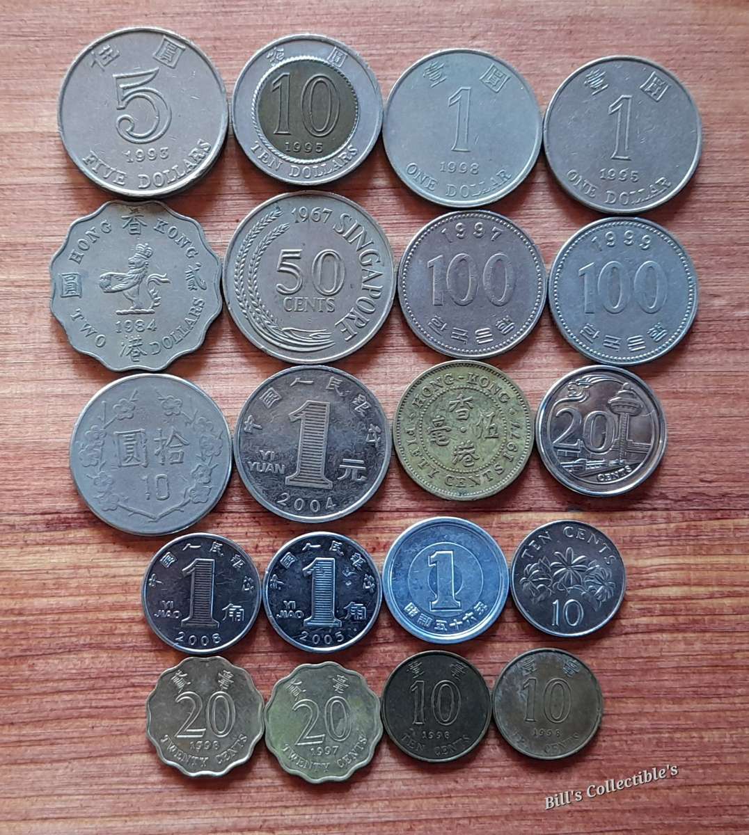 Asian Coins . 1 BID Takes All
