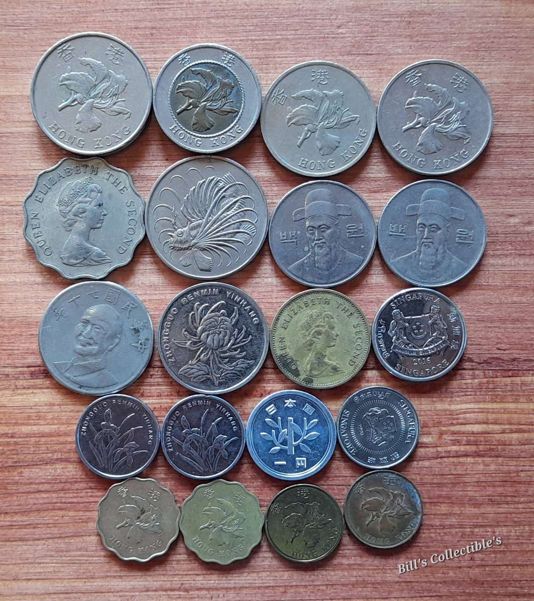 Asian Coins . 1 BID Takes All