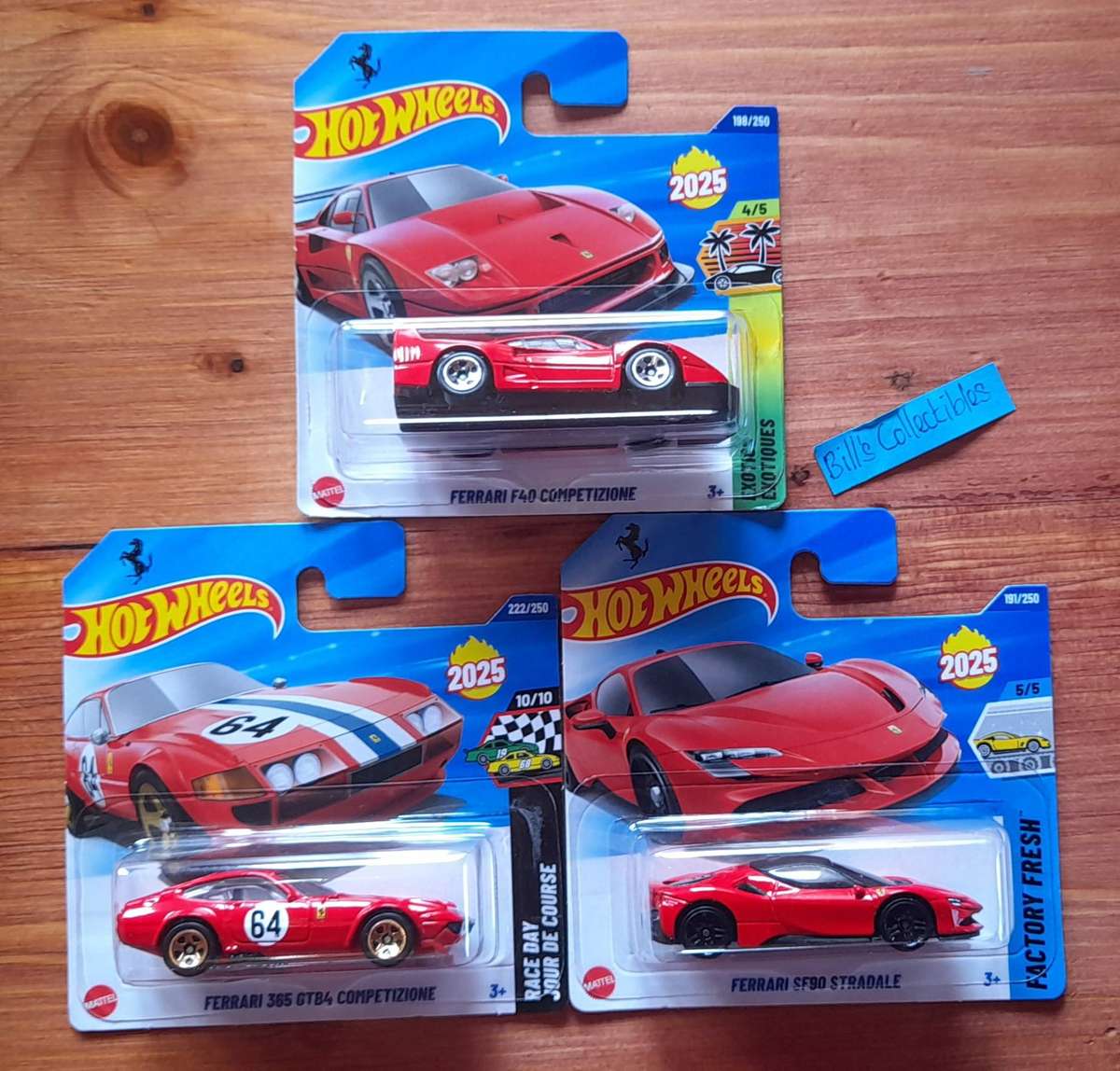 Hot Wheels Ferrari Set