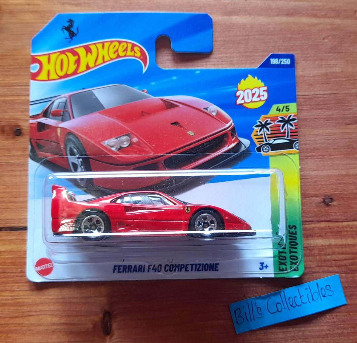 Hot Wheels Ferrari F40 Competizione .