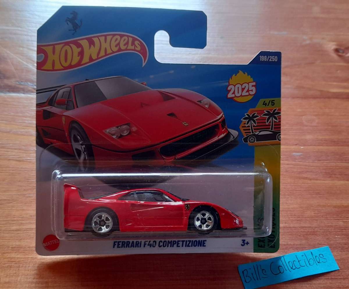 Hot Wheels Ferrari F40 Competizione .