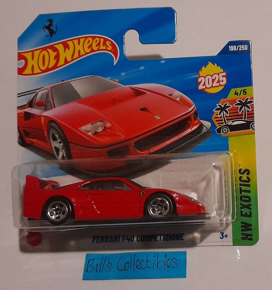 Hot Wheels Ferrari F40 Competizione.