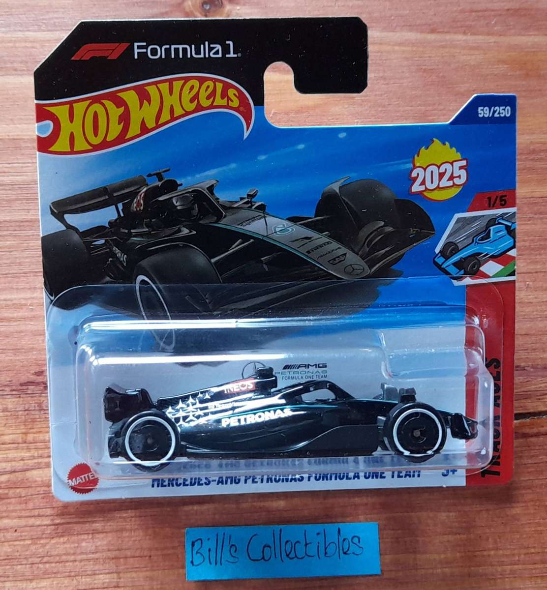 Hot Wheels Mercedes AMG Petronas Formula 1 Team .