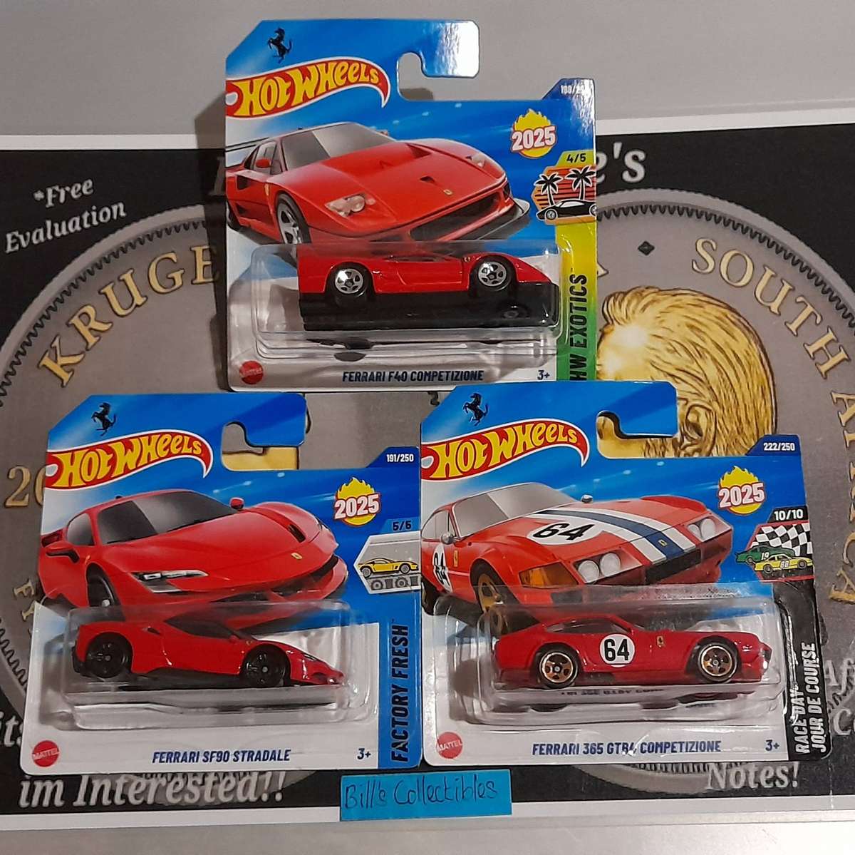 Hot Wheels Ferrari Set.