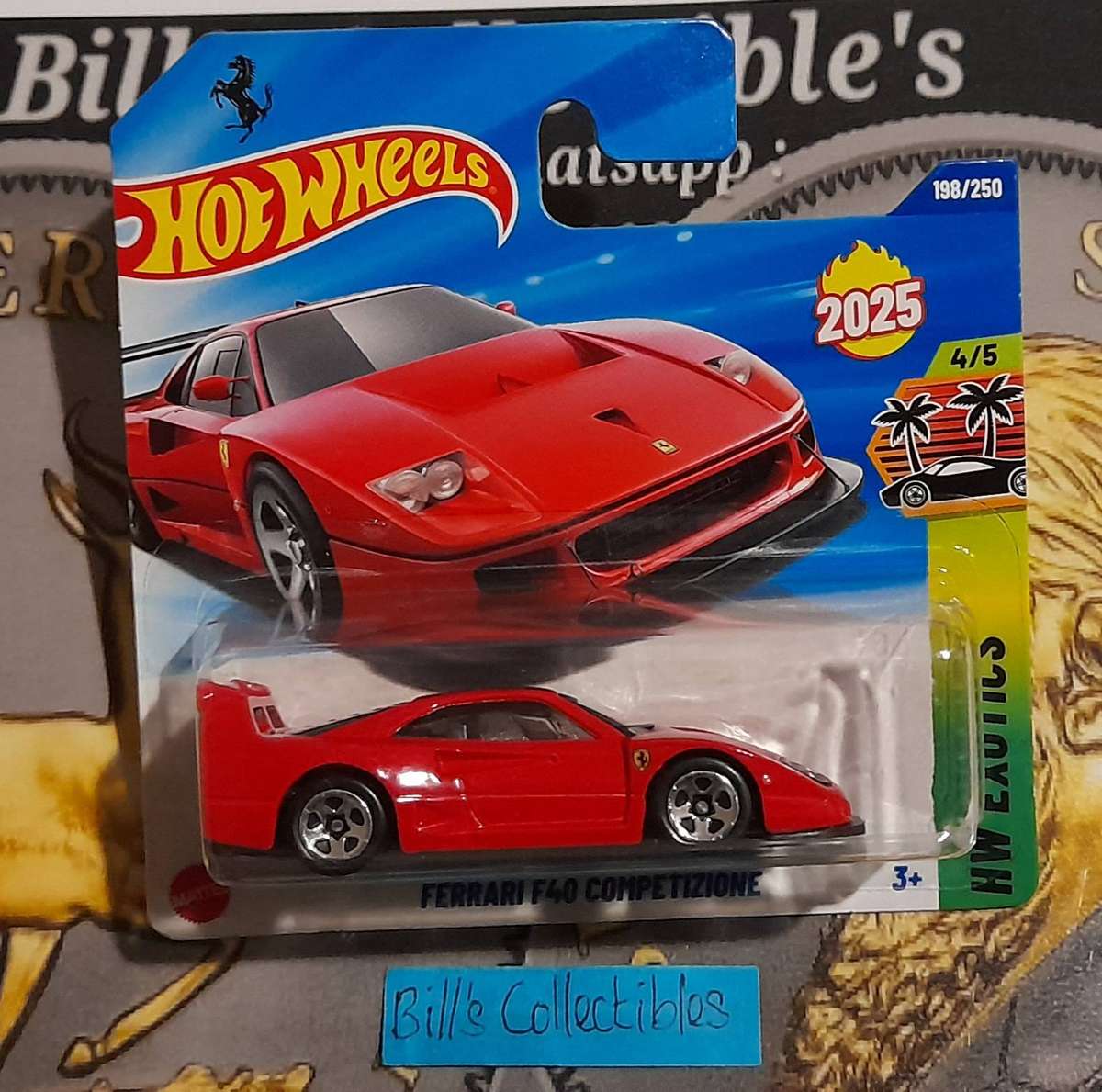 Hot Wheels Ferrari F40 Competizione.