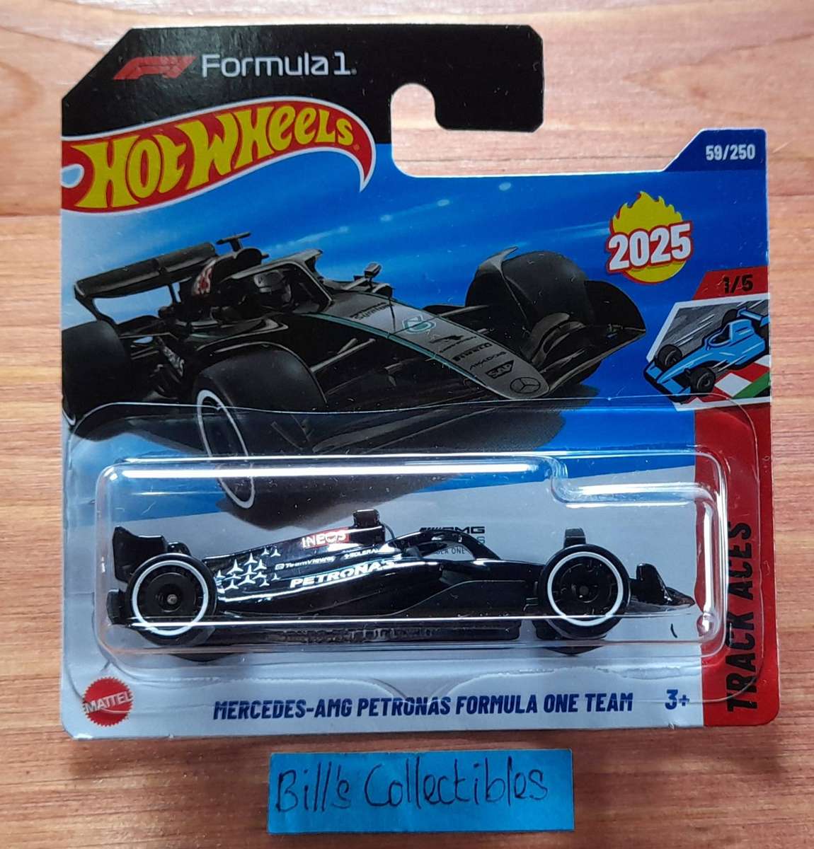 Hot Wheels Mercedes AMG Petronas Formula 1 Team .