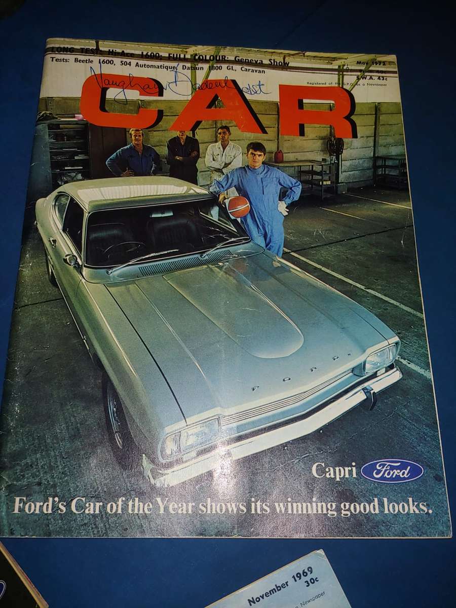 VINTAGE FORD CAPRI MAGAZINE