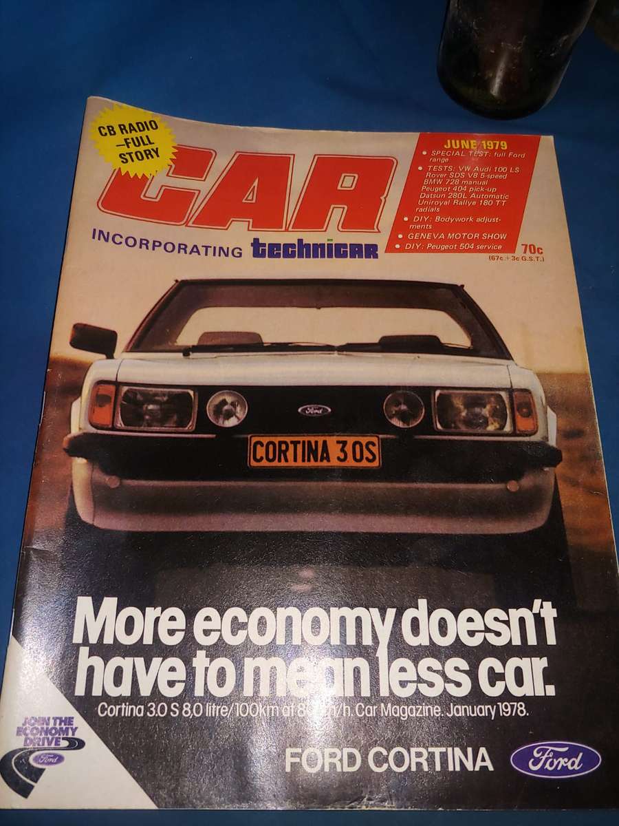 VINTAGE FORD CORTINA MAGAZINES