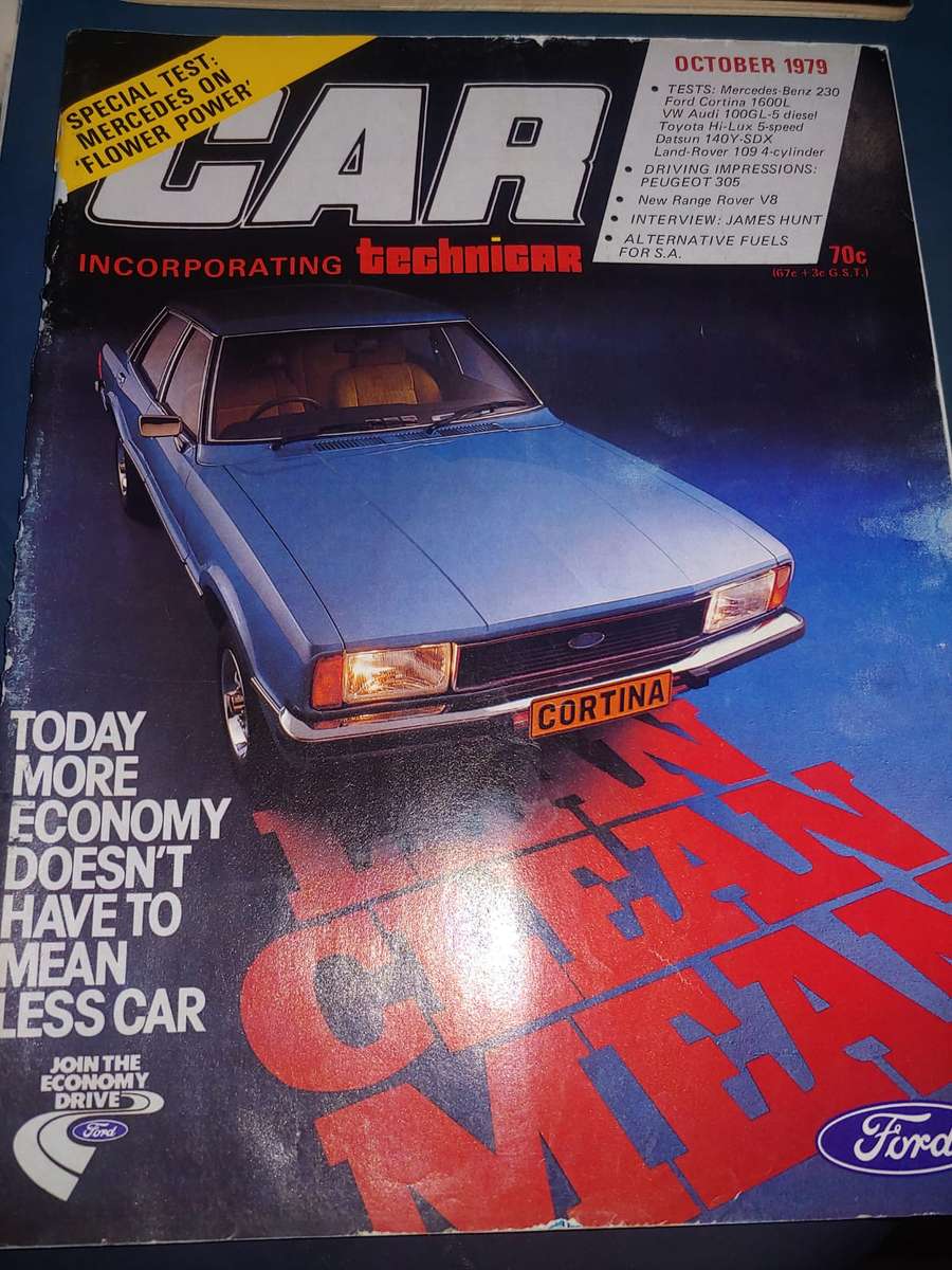 VINTAGE FORD CORTINA MAGAZINES