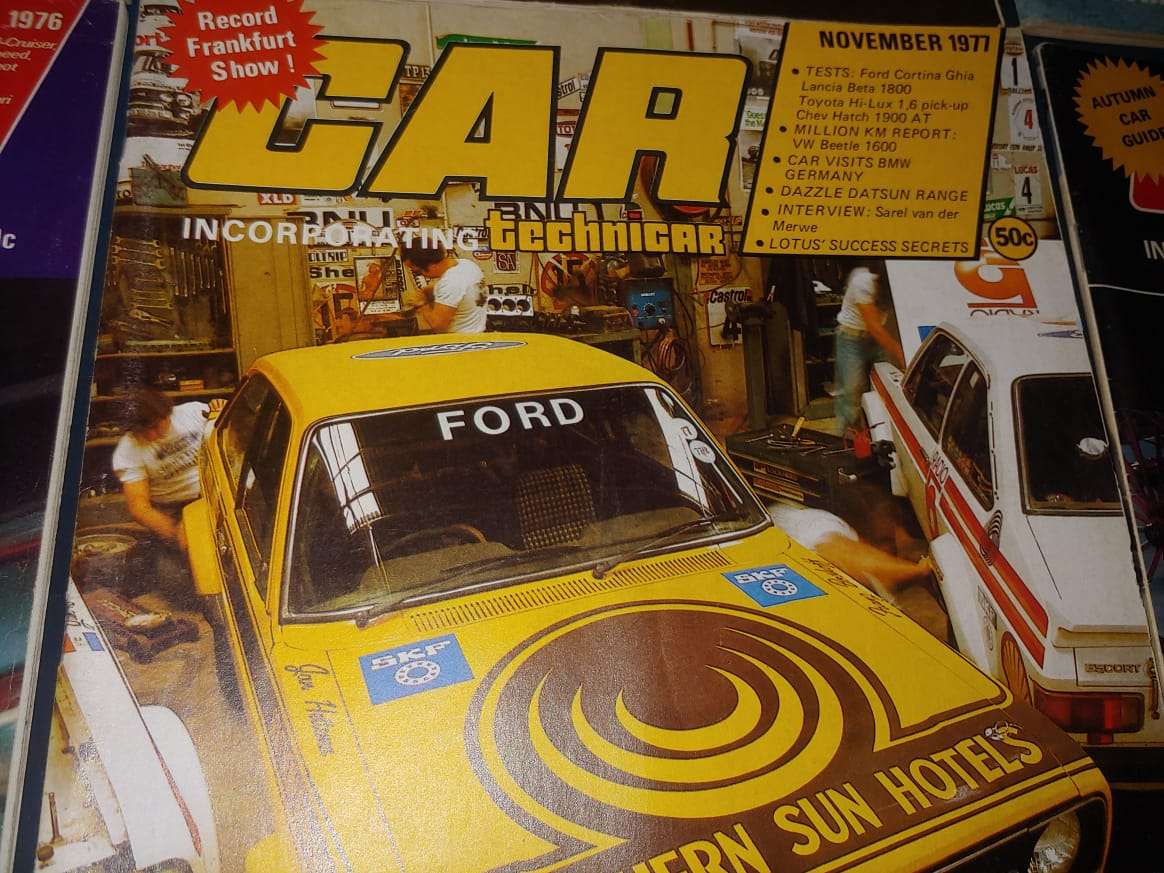 VINTAGE FORD ESCORT MAGAZINES