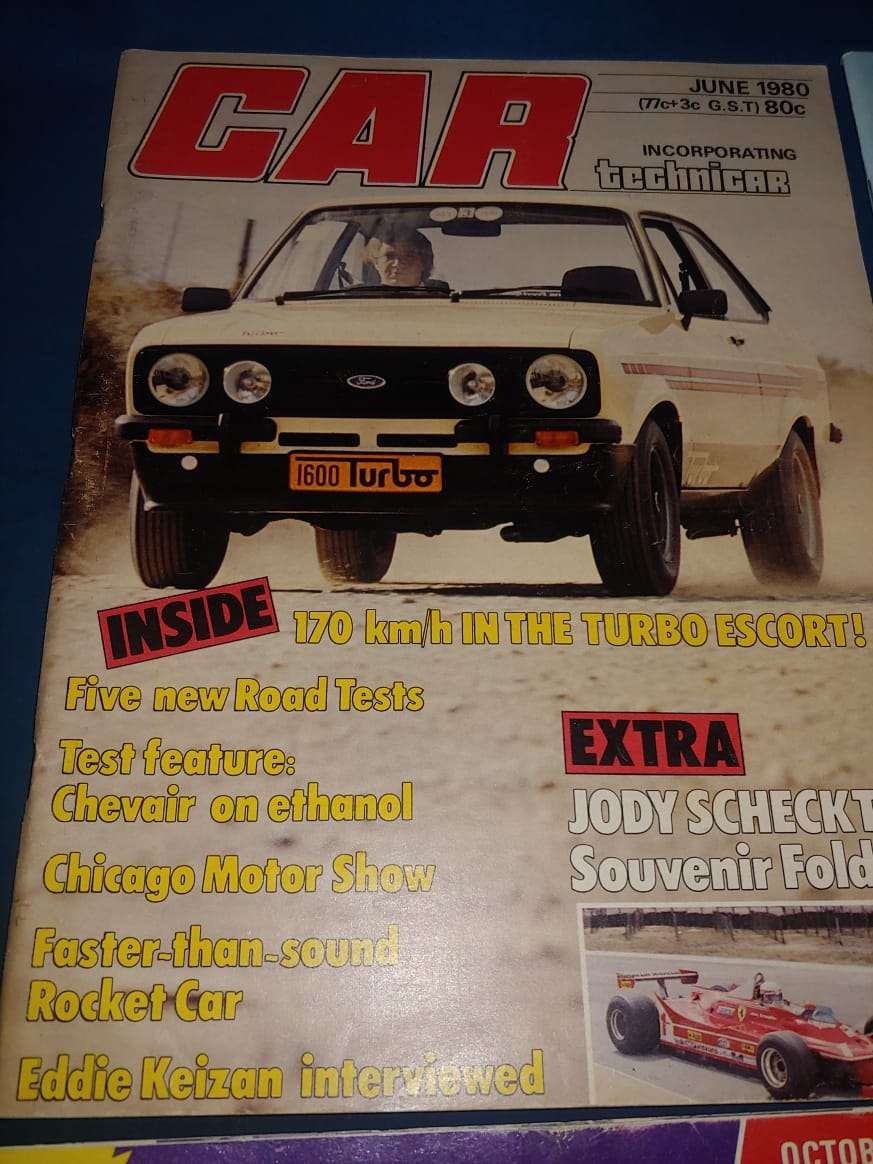 VINTAGE FORD ESCORT MAGAZINES