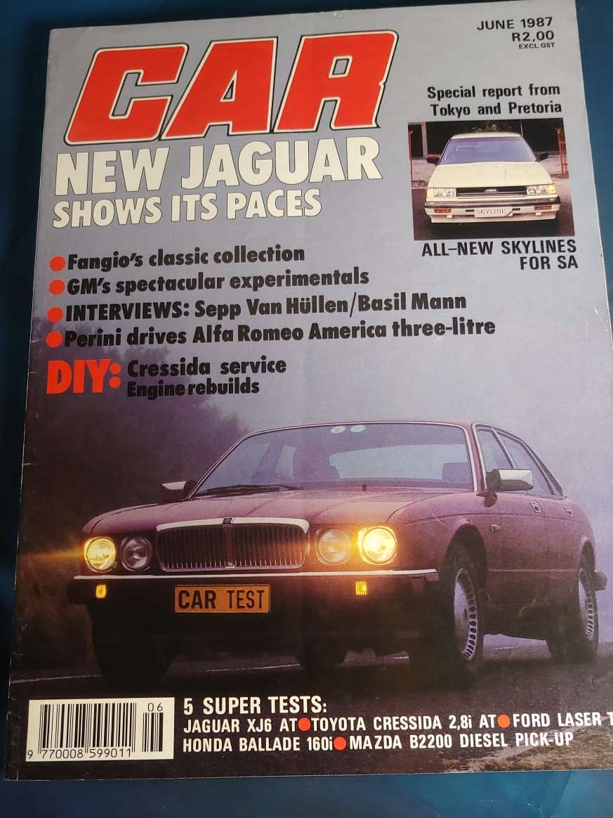 CAR MAGAZINE JAGUAR XJ6