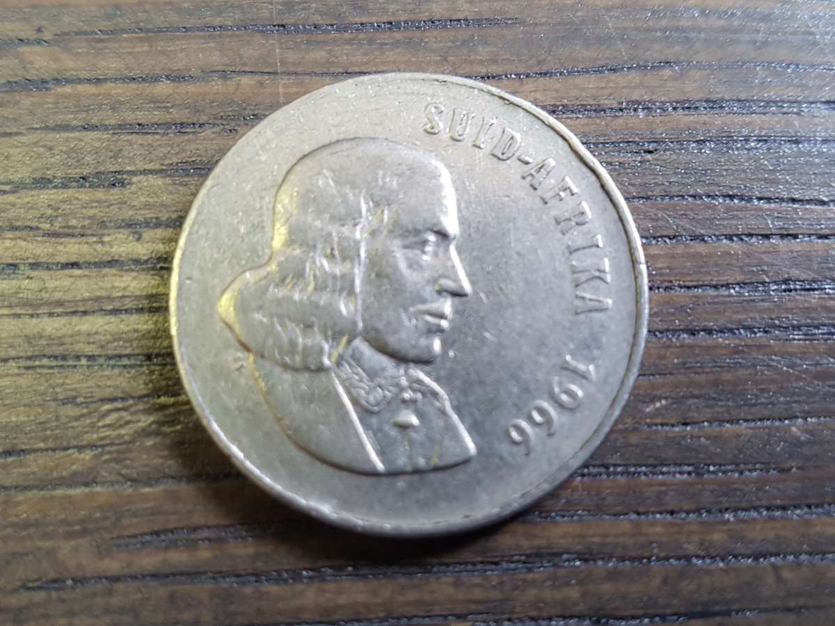 South African 50 CENTS 1966