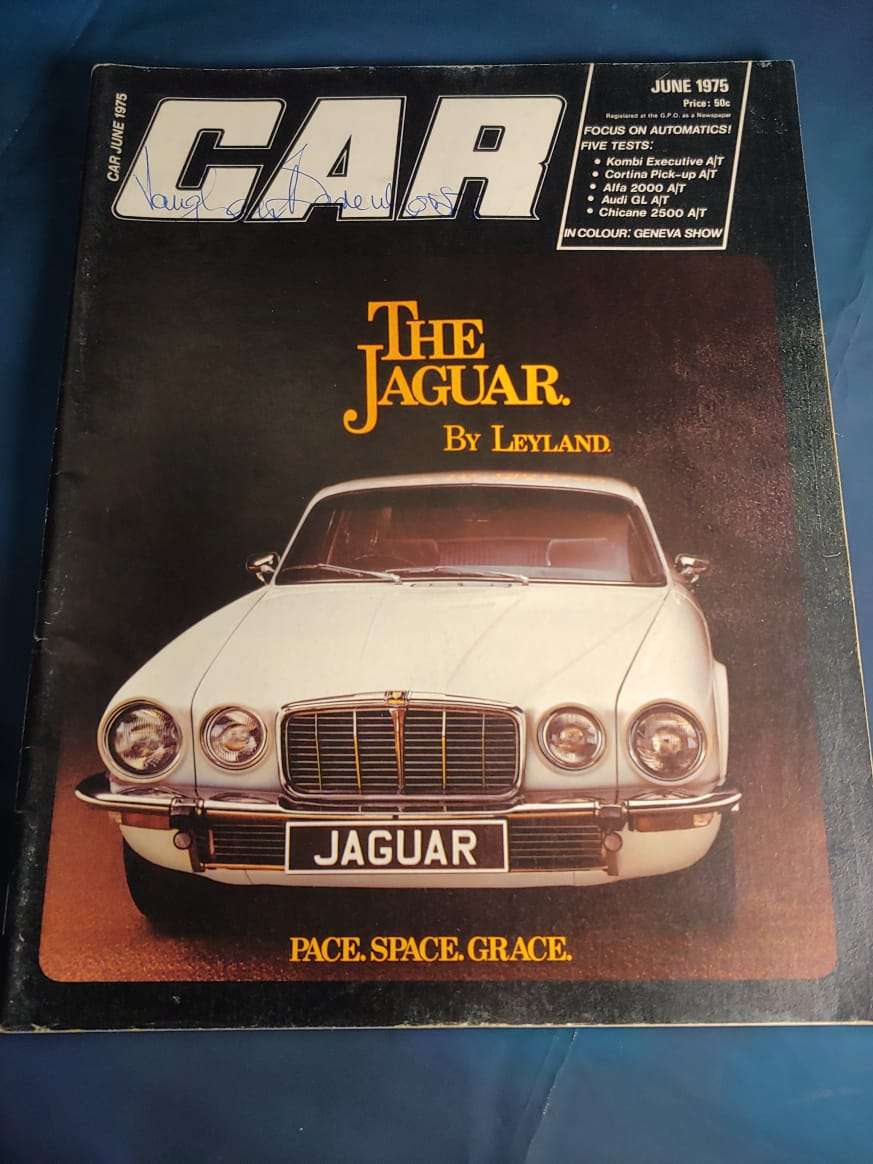 CAR MAGAZINE THE JAGUAR JUNE 1975