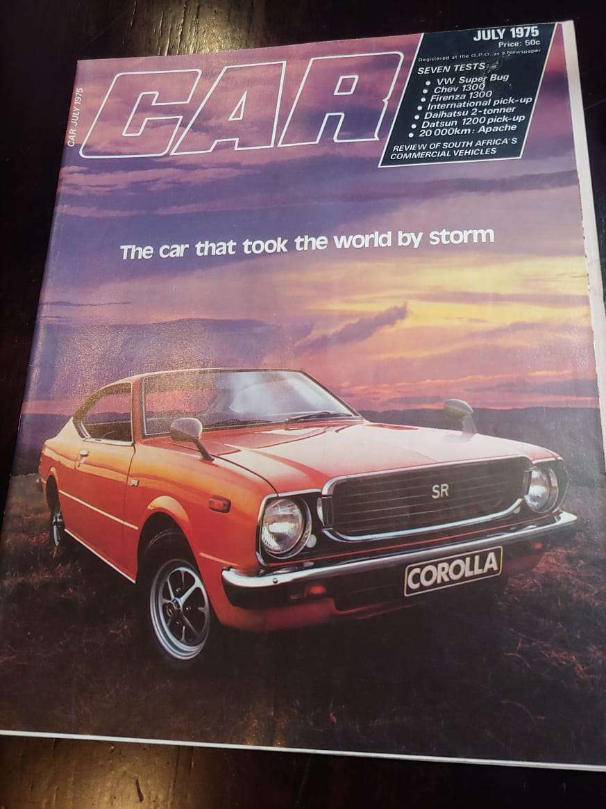 CAR MAGAZINE TOYOTA COROLLA JULY 1975