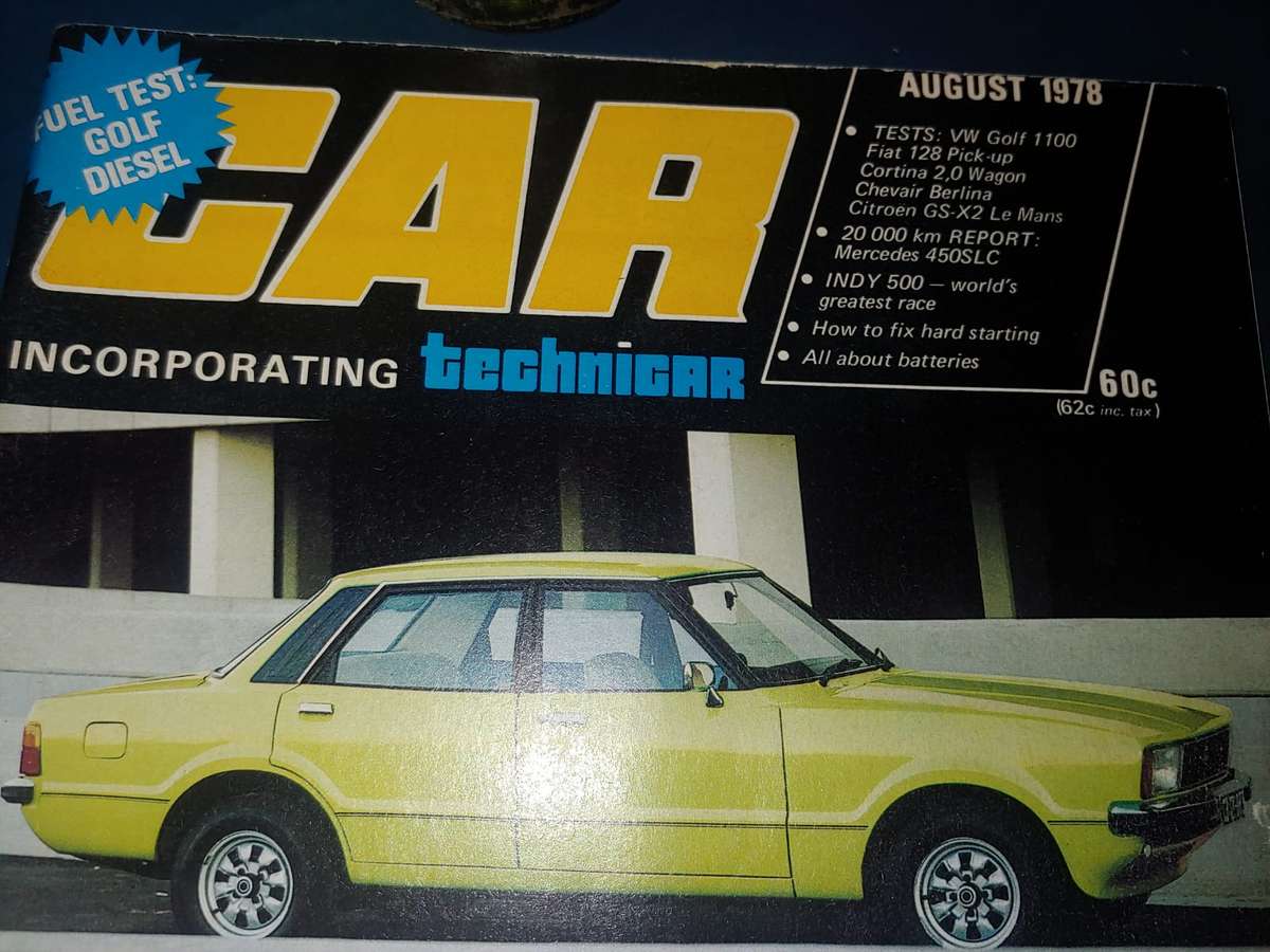 VINTAGE FORD CORTINA MAGAZINES