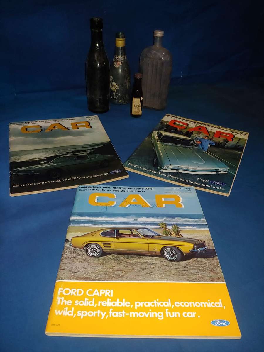 VINTAGE FORD CAPRI MAGAZINE