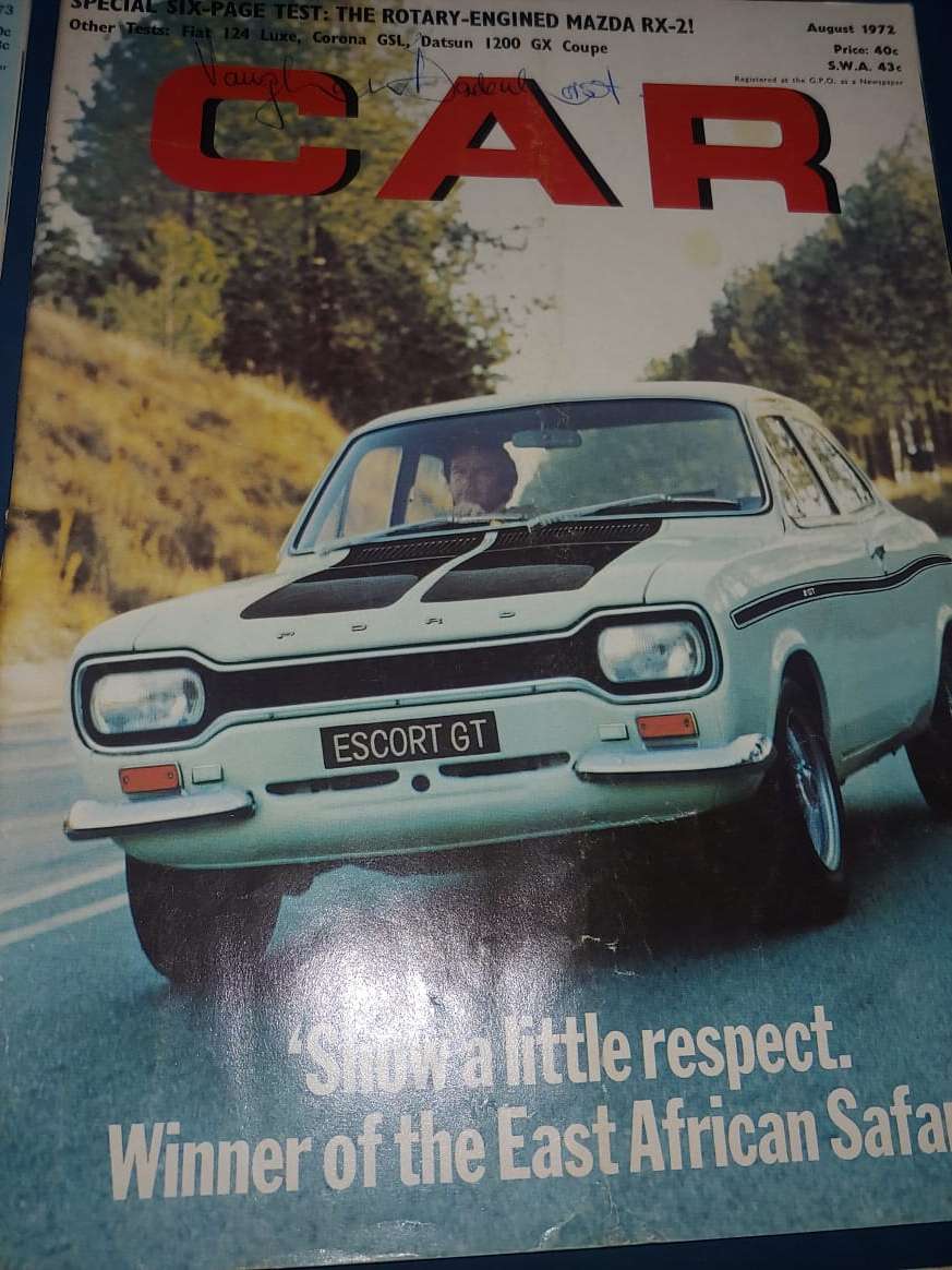 VINTAGE FORD ESCORT MAGAZINES