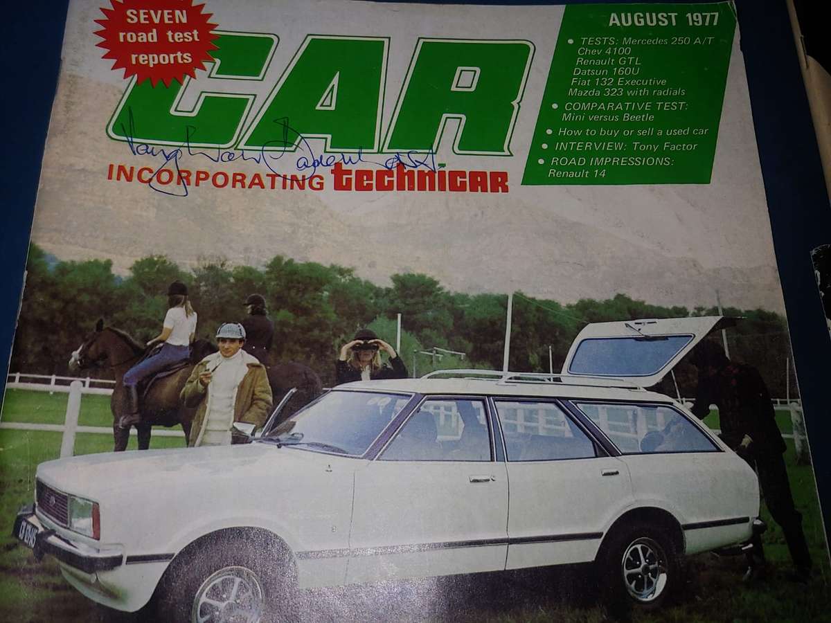 VINTAGE FORD CORTINA MAGAZINES