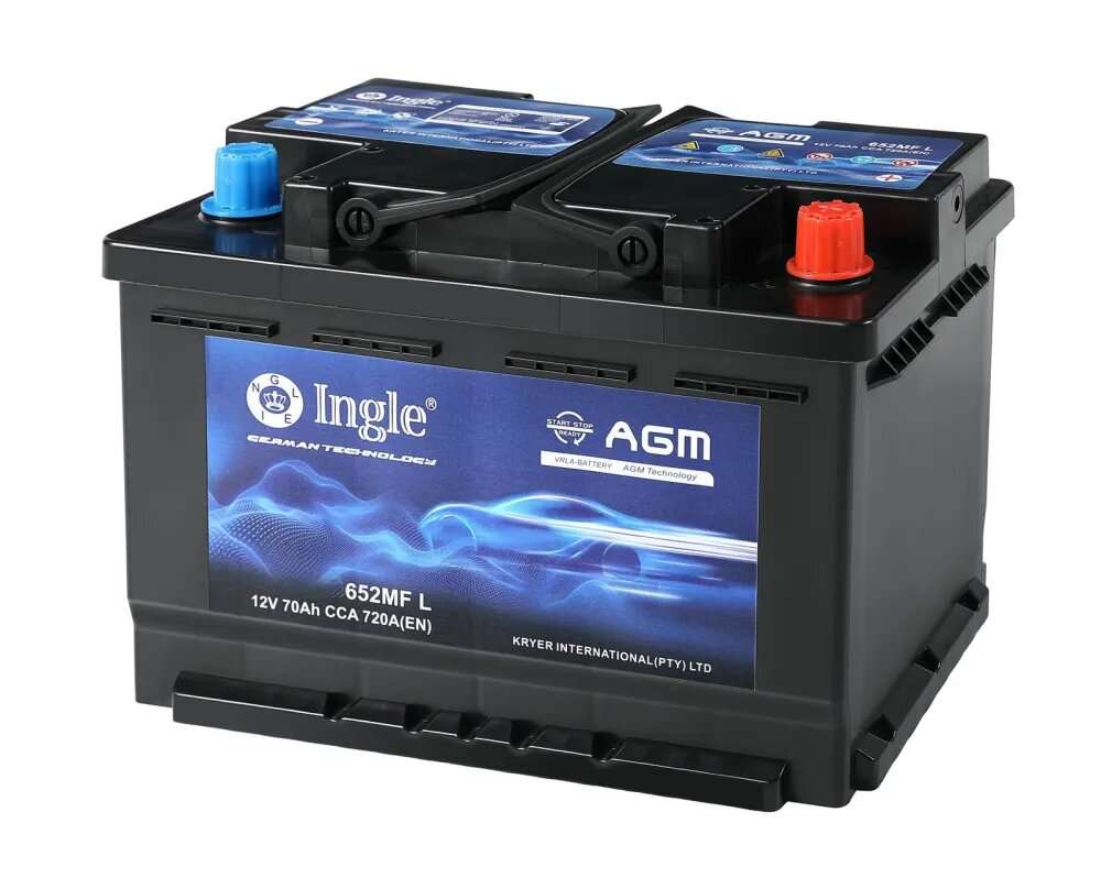 Ingle 652MFL 12v 80ah AGM Car Battery