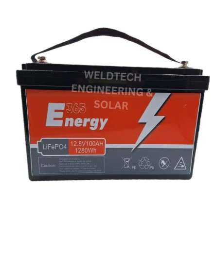 365 Energy 12v 100ah 1.28kwh Lithium Ion Battery