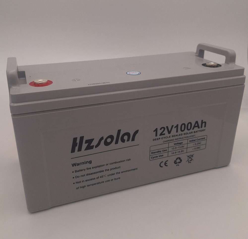 Hz Solar 12v 100ah Gel Battery