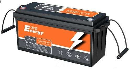 365 Energy 12v 100ah 1.28kwh Lithium Ion Battery