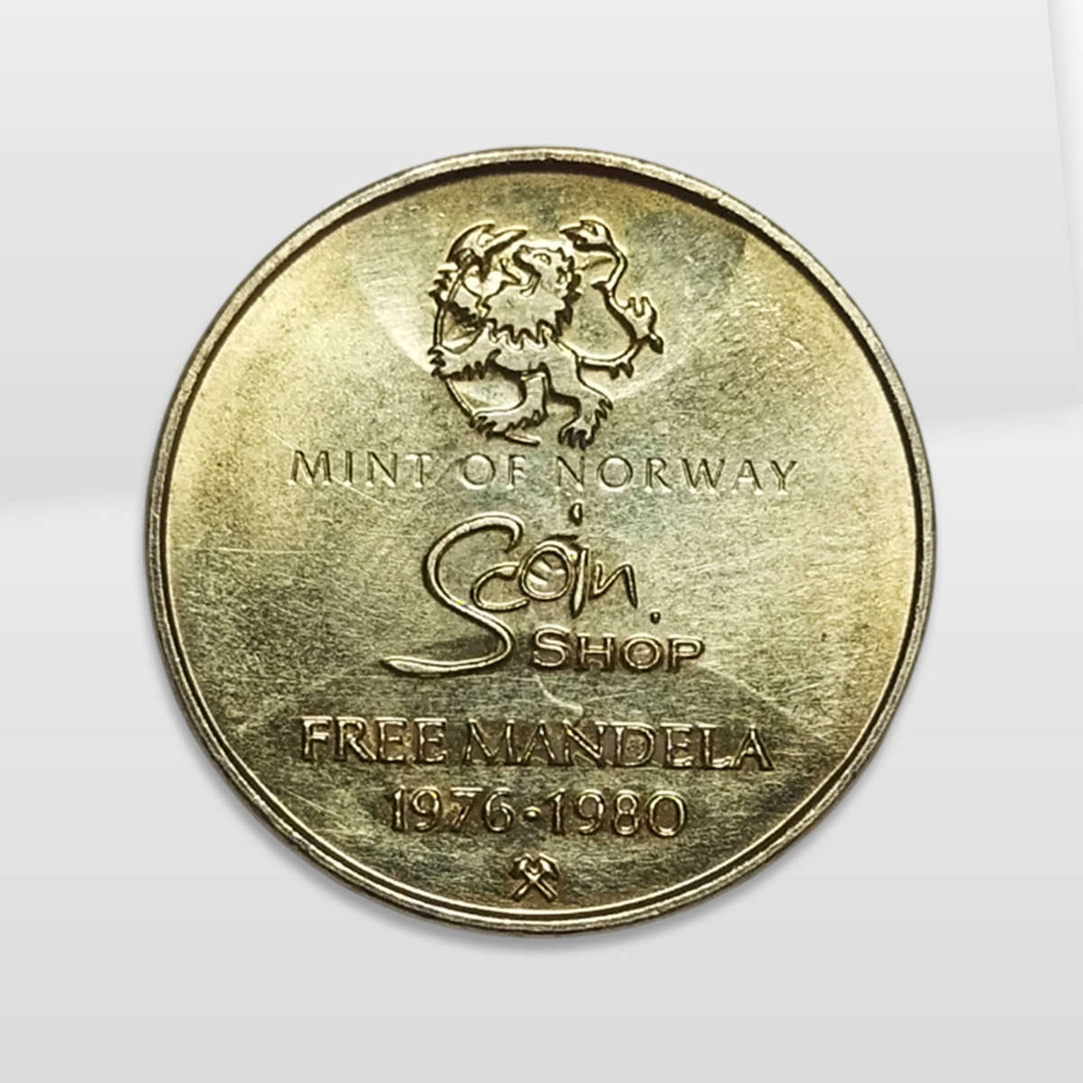 Nelson Mandela South African Gold Coin Exchange Collectors Coin