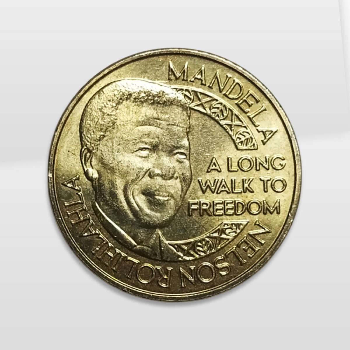 Nelson Mandela South African Gold Coin Exchange Collectors Coin