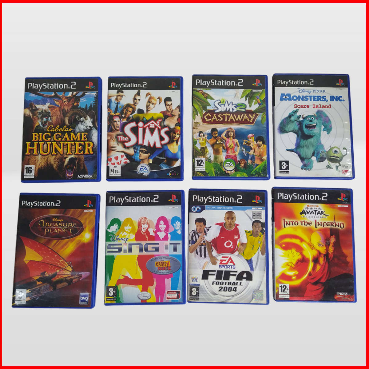 Sony Play Station PS2 Games Lot