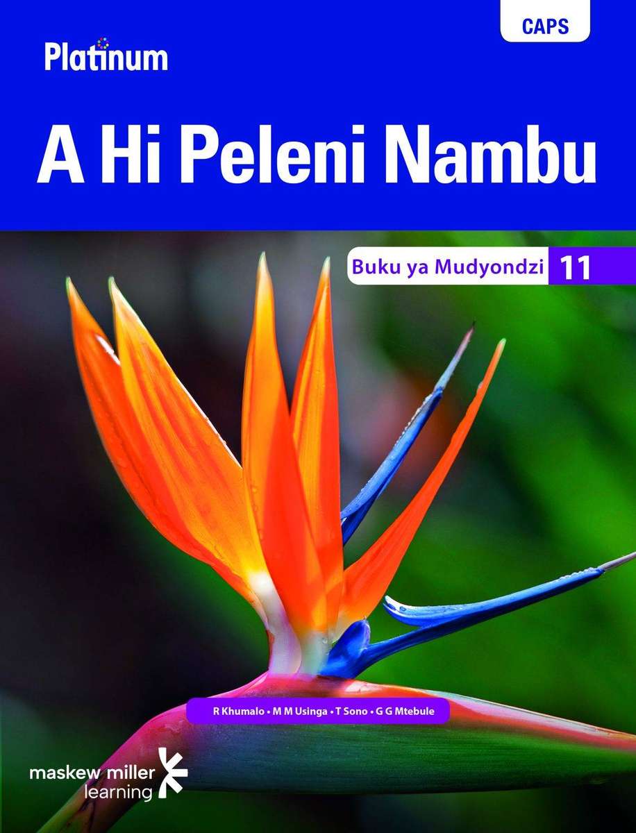 Platinum A Hi Peleni Nambu Grade 11 Learners Book